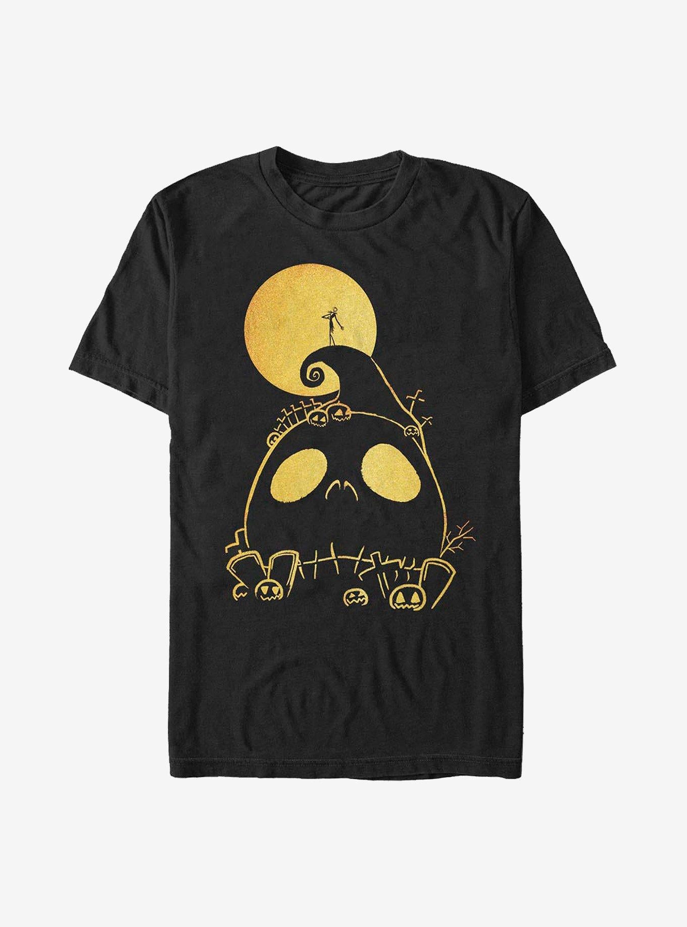 Disney The Nightmare Before Christmas Cemetery T-Shirt T-Shirt | Exclusive Edition | Great Gift Idea