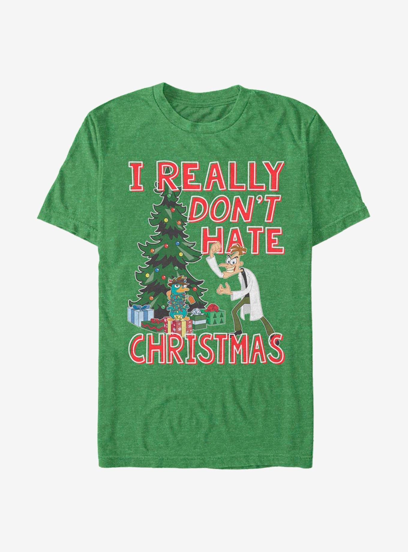 Disney Phineas And Ferb Doof Christmas T-Shirt T-Shirt | Best-Selling Design | Must-Have Style