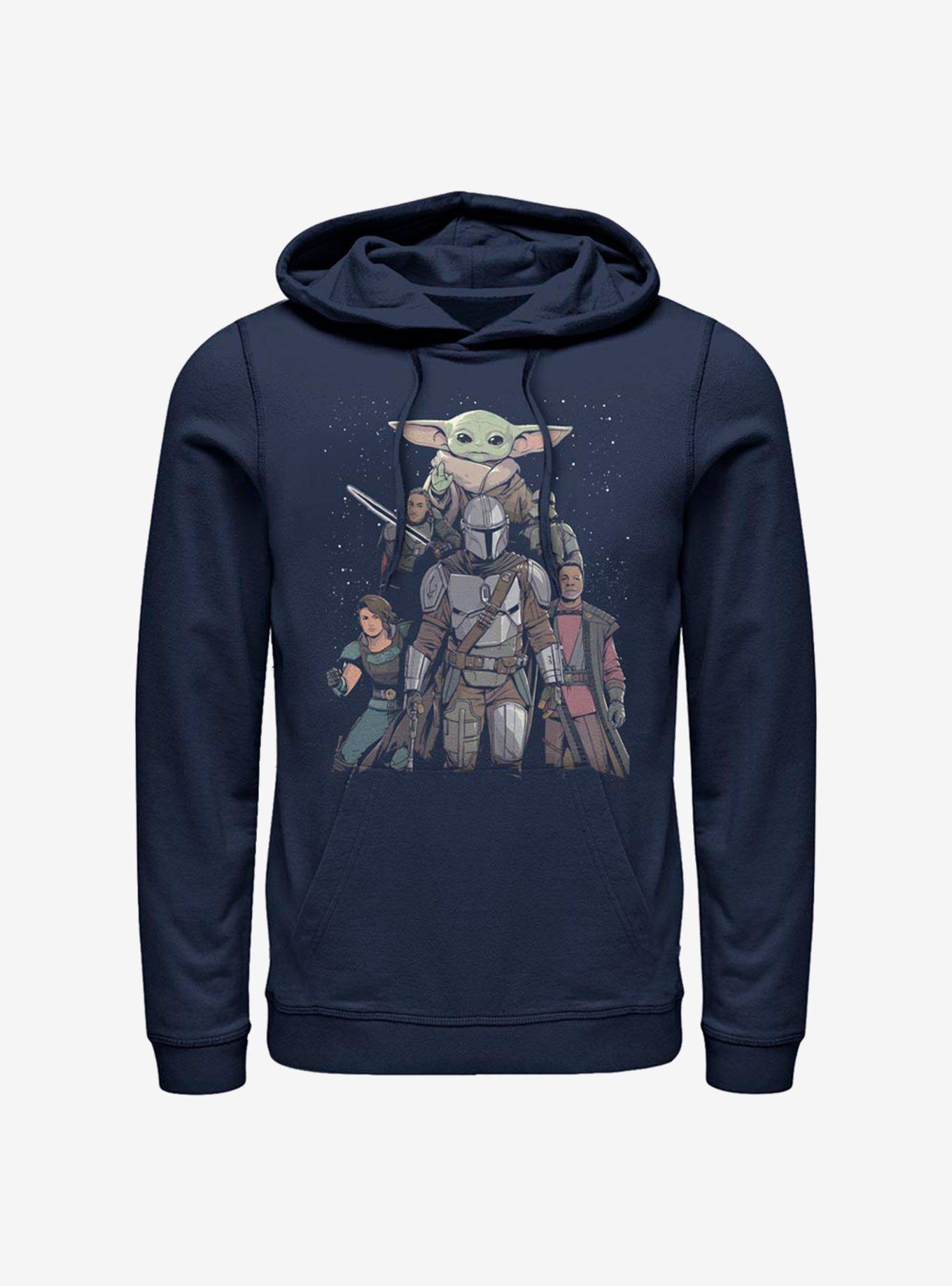 Star Wars The Mandalorian Poster Hoodie