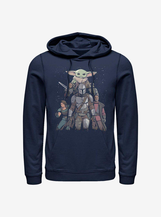 Star Wars The Mandalorian Poster Hoodie