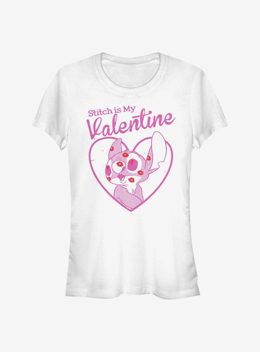 Disney Lilo Stitch Valentine Girls T-Shirt T-Shirt | Exclusive Edition | Trending Now