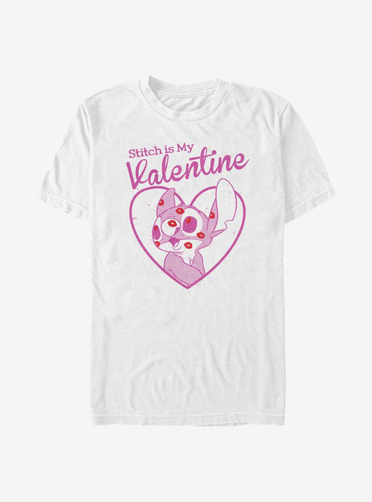 Disney Lilo Stitch Valentine T-Shirt T-Shirt | Best-Selling Design | Trending Now