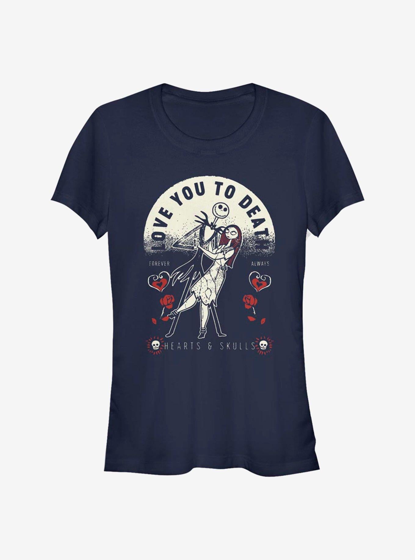 Disney The Nightmare Before Christmas To Death Girls T-Shirt T-Shirt | High-Quality Print | Must-Have Style