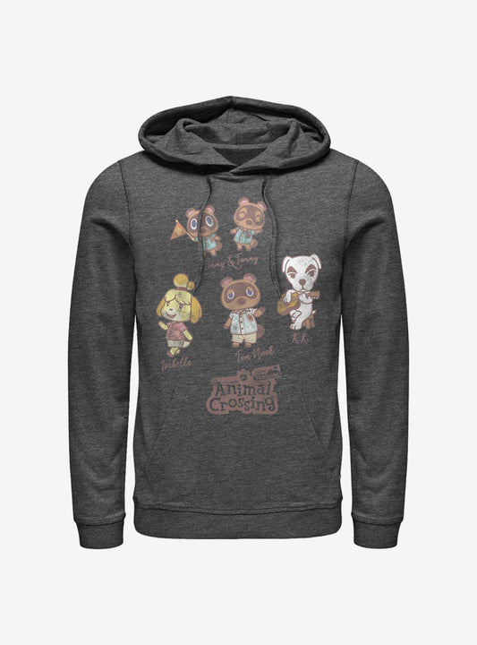 Animal Crossing Character Textbook Hoodie