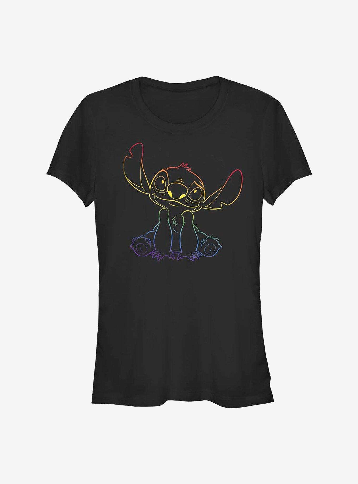 Disney Stitch Rainbow Pride Stitch T-Shirt T-Shirt | Top Trending Artwork | Great Gift Idea