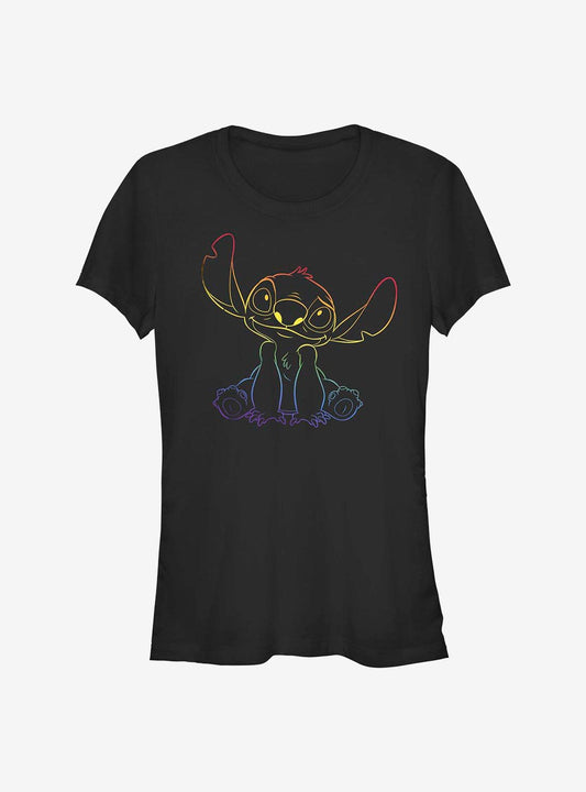 Disney Stitch Rainbow Pride Stitch T-Shirt T-Shirt | Top Trending Artwork | Great Gift Idea