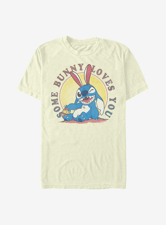 Disney Lilo Stitch Some Bunny Loves You T-Shirt T-Shirt | Vintage Graphic Vibe | Top Pick For Fans