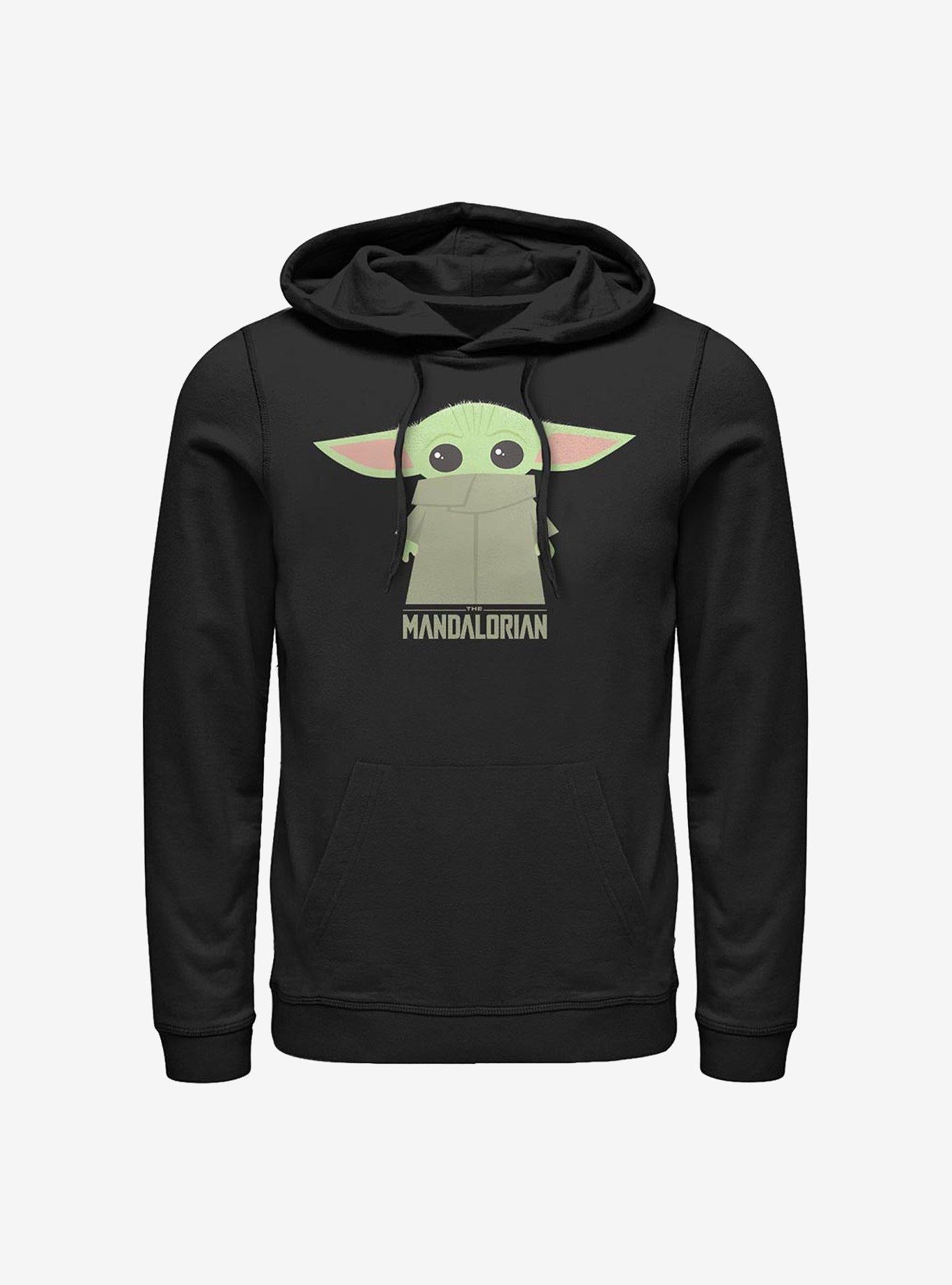 Star Wars The Mandalorian The Child Covered Face Hoodie
