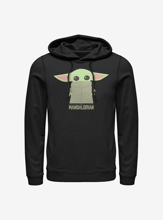 Star Wars The Mandalorian The Child Covered Face Hoodie