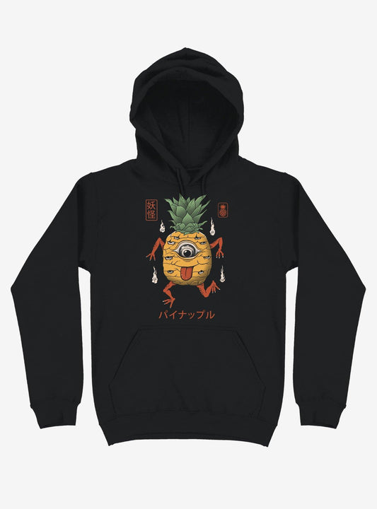 Yokai Pineapple Black Hoodie