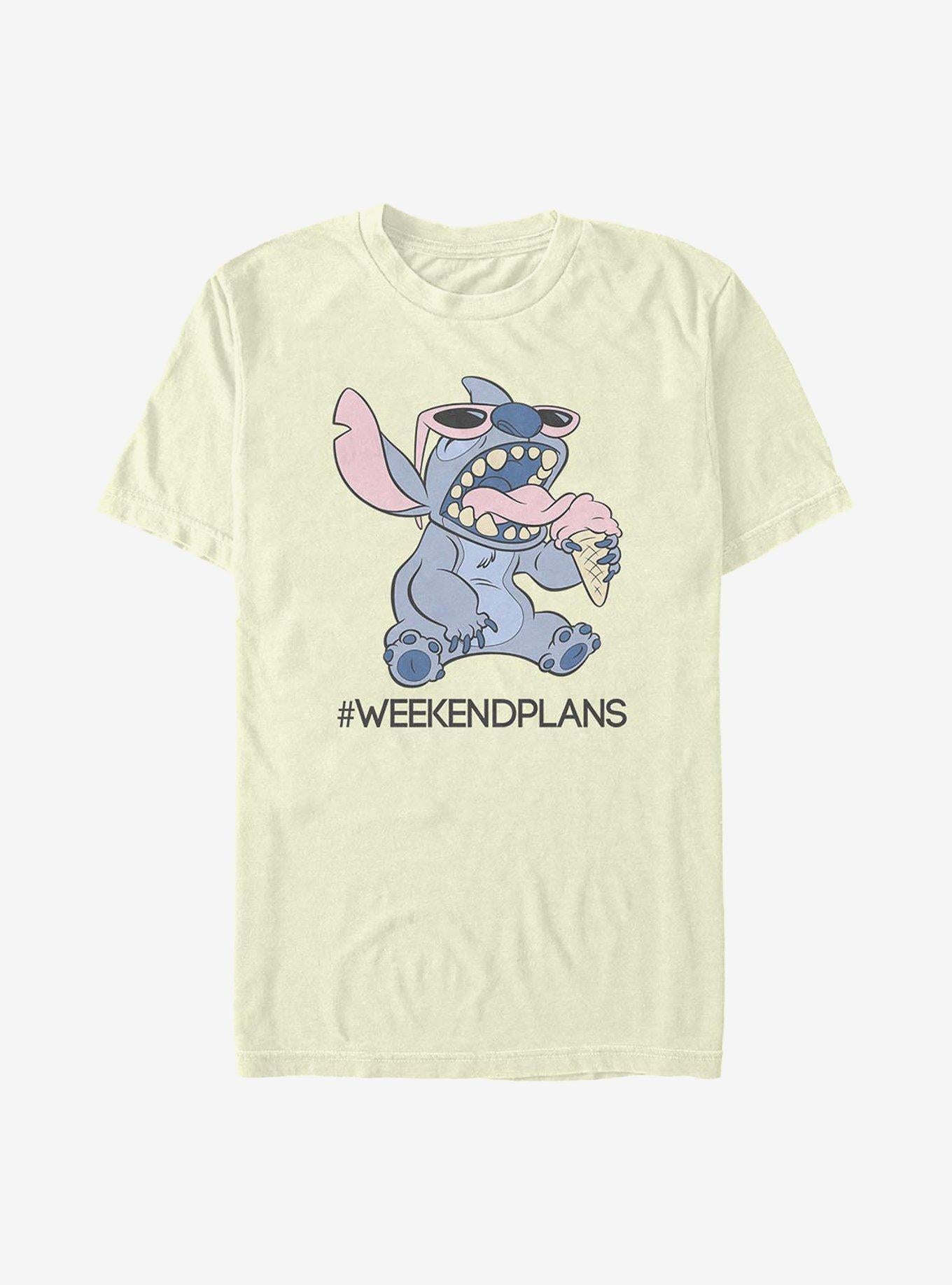 Disney Lilo Stitch Weekend Plans T-Shirt T-Shirt | Premium Graphic | Trending Now