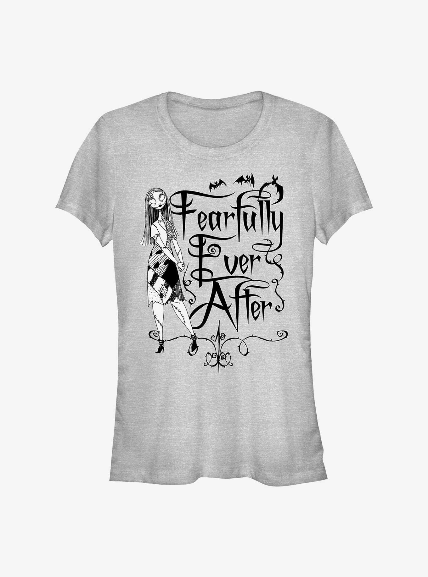 Disney The Nightmare Before Christmas Sally Fearfully Ever After Girls T-Shirt T-Shirt | Aesthetic Graphic | High Demand Item