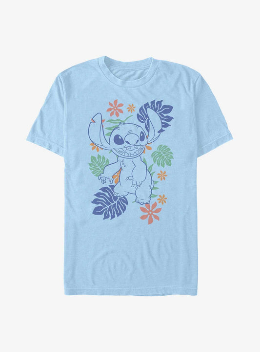 Disney Lilo Stitch Tropical Stitch T-Shirt T-Shirt | Exclusive Art Design | Must-Have Style