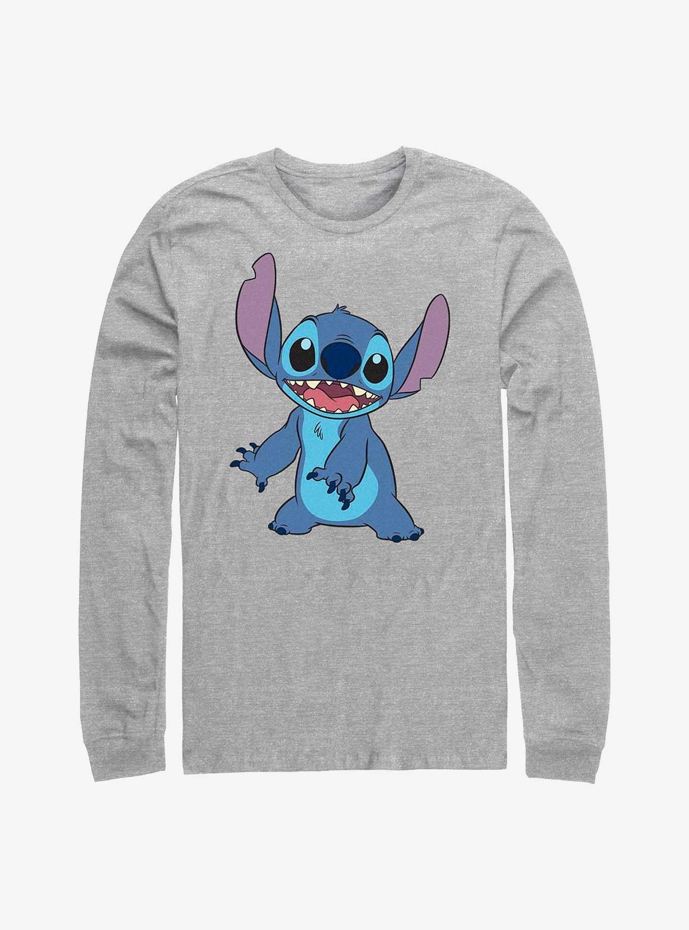 Disney Lilo Stitch Smile Pose Long-Sleeve T-Shirt T-Shirt | Premium Graphic | Top Pick For Fans