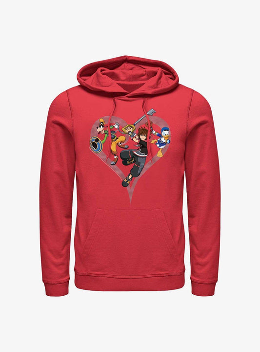 Disney Kingdom Hearts Sora Goofy Donald Hoodie