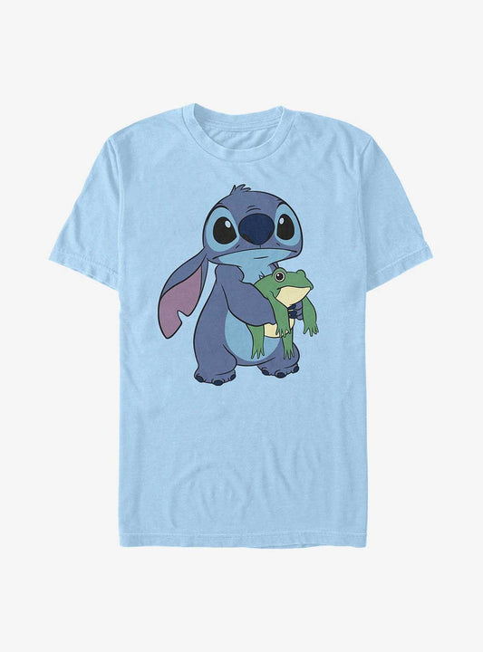 Extra Soft Disney Lilo Stitch Stitch Froggie T-Shirt T-Shirt | High-Quality Print | High Demand Item