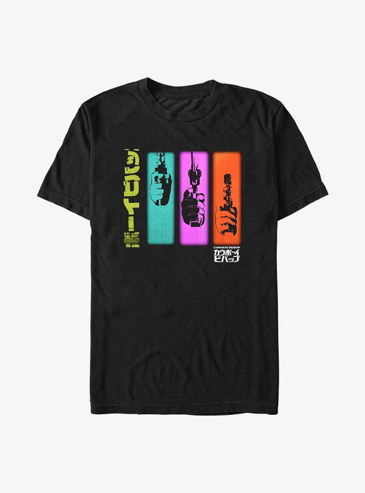Cowboy Bebop Colorful Sequence T-Shirt