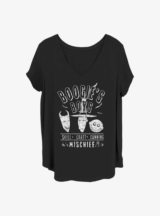 Disney The Nightmare Before Christmas Boogie's Boys Mischief Girls T-Shirt Plus Size T-Shirt | Trending Design | Great Gift Idea