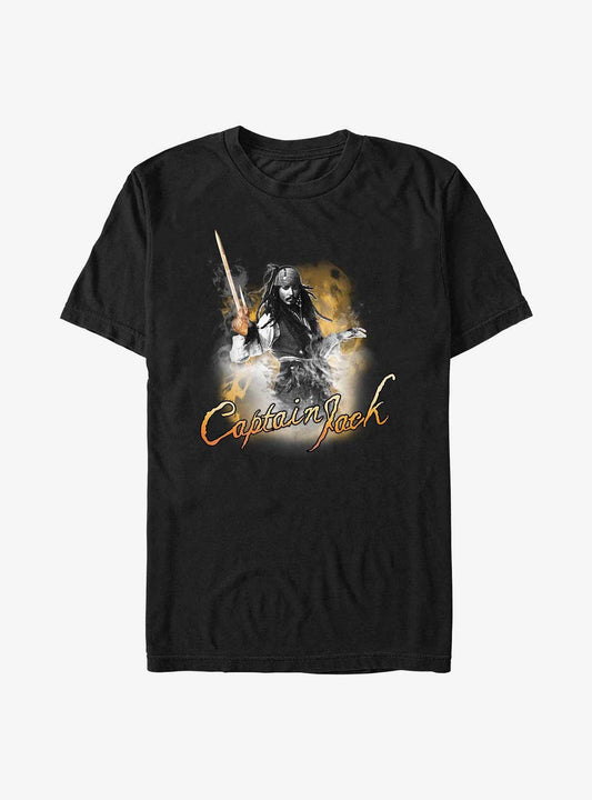 Disney Pirates of the Caribbean Captain Jack T-Shirt T-Shirt | High-Quality Print | Great Gift Idea