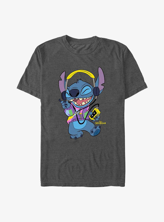 Disney Lilo Stitch Rockin' Stitch T-Shirt T-Shirt | Fan Favorite Style | Perfect For Daily Wear