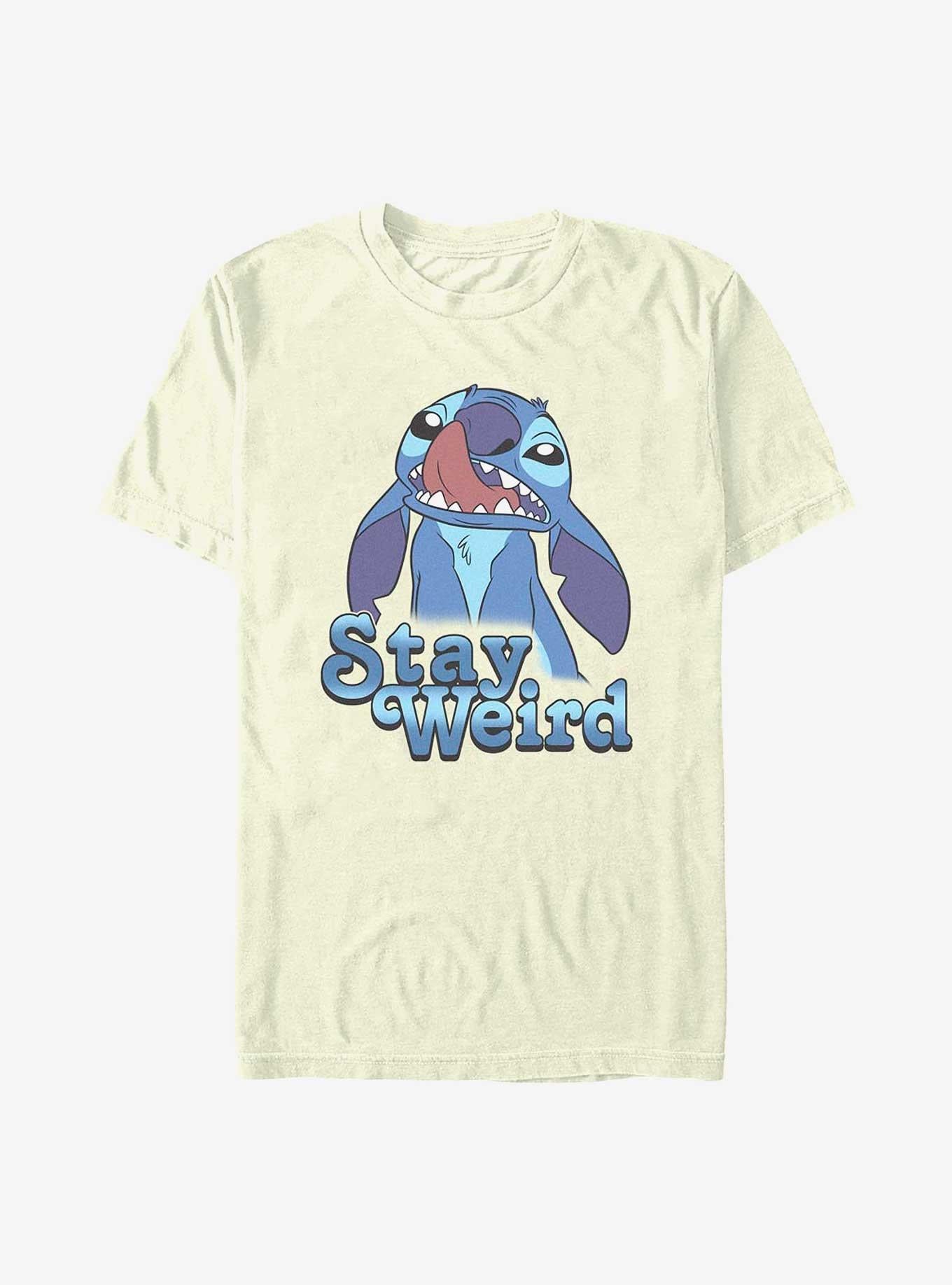 Disney Lilo Stitch Stay Weird T-Shirt T-Shirt | Fan Favorite Style | Great Gift Idea
