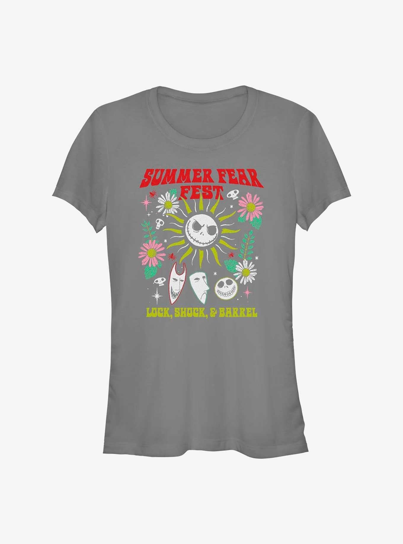 Disney The Nightmare Before Christmas Summer Fear Fest Girls T-Shirt T-Shirt | Best-Selling Artwork | Top Pick For Fans