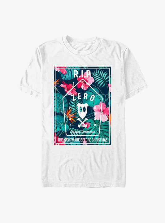 Disney The Nightmare Before Christmas Tropical Zero T-Shirt T-Shirt | Exclusive Edition | Top Pick For Fans