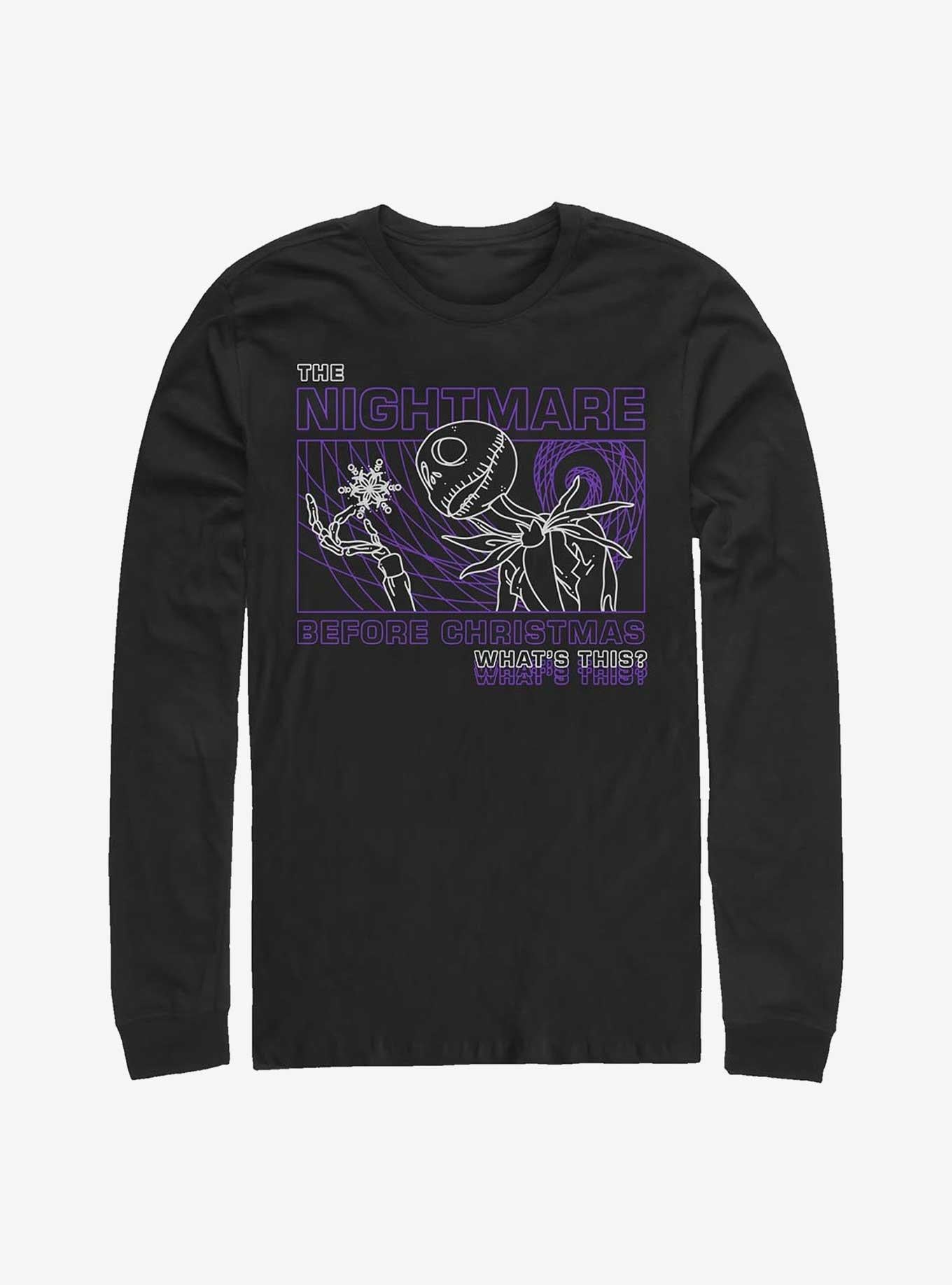Disney The Nightmare Before Christmas What's This Long-Sleeve T-Shirt T-Shirt | Trending Design | High Demand Item