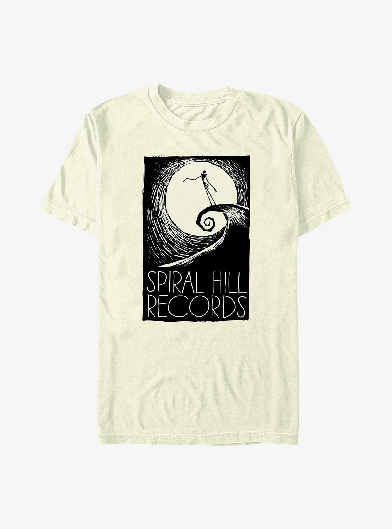 Disney The Nightmare Before Christmas Spiral Hill Records T-Shirt T-Shirt | Viral Style | Great Gift Idea