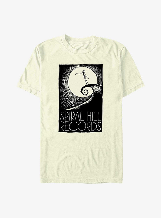 Disney The Nightmare Before Christmas Spiral Hill Records T-Shirt T-Shirt | Viral Style | Great Gift Idea