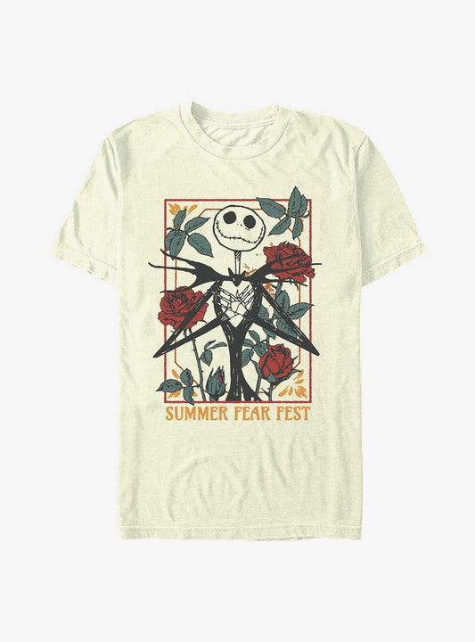 Disney The Nightmare Before Christmas Jack Roses T-Shirt T-Shirt | Premium Graphic | Perfect For Daily Wear