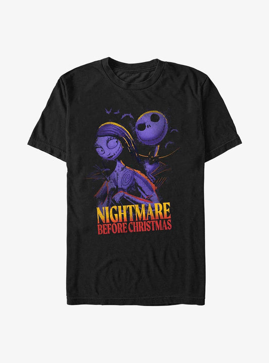 Disney The Nightmare Before Christmas Jack and Sally T-Shirt T-Shirt | Viral Style | High Demand Item
