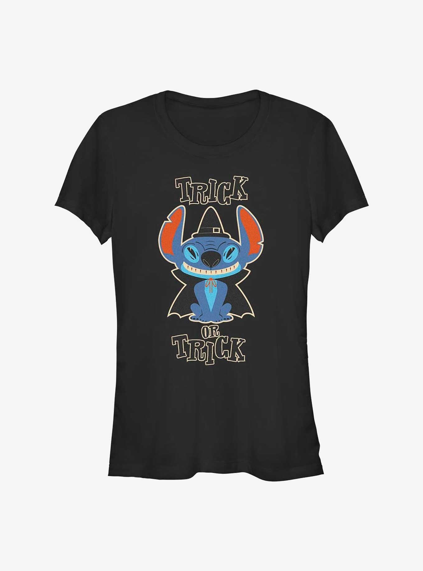 Disney Lilo Stitch Trick or Treat Wizard Girls T-Shirt T-Shirt | Premium Graphic | Trending Now