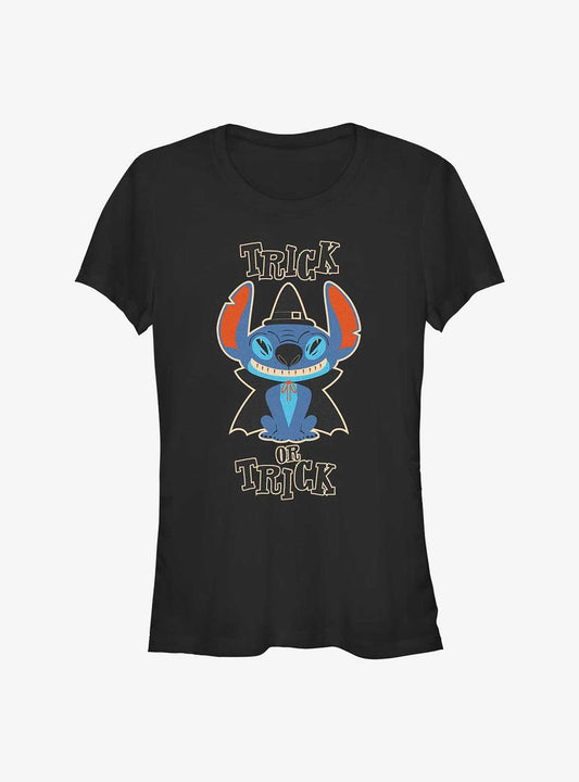 Disney Lilo Stitch Trick or Treat Wizard Girls T-Shirt T-Shirt | Premium Graphic | Trending Now