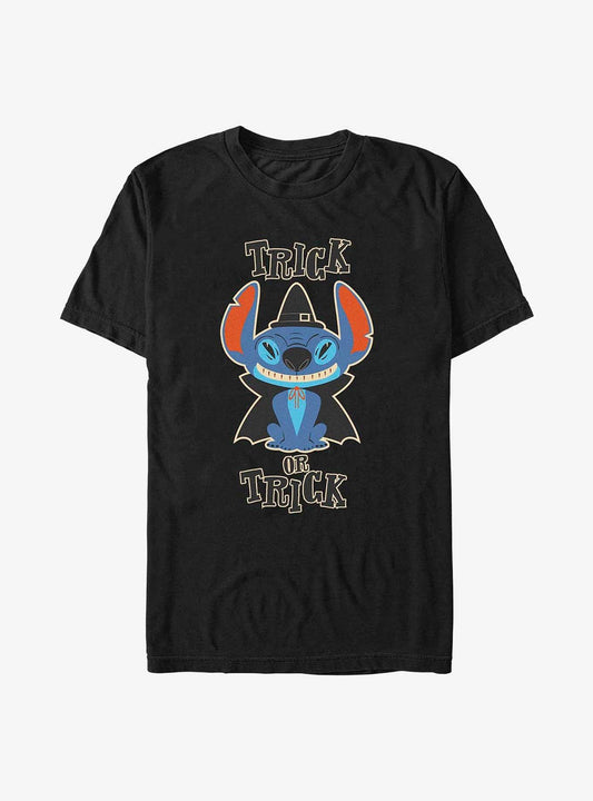 Disney Lilo Stitch Trick or Treat Wizard T-Shirt T-Shirt | Top Trending Artwork | High Demand Item