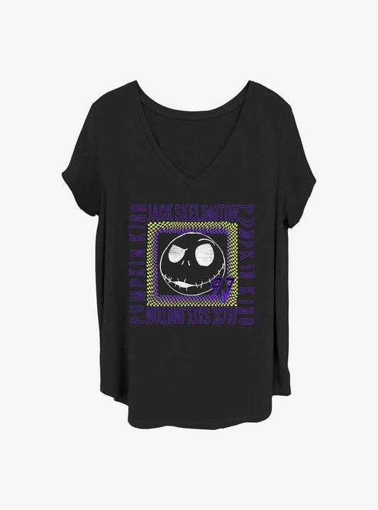 Disney The Nightmare Before Christmas Jack Skellington Girls T-Shirt Plus Size T-Shirt | Trending Design | Must-Have Style