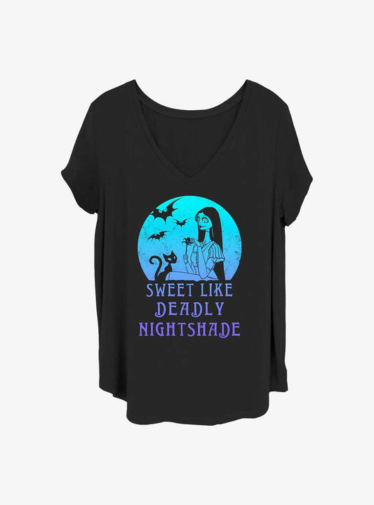 Disney The Nightmare Before Christmas Sally Sweet Like Nightshade Girls T-Shirt Plus Size T-Shirt | Viral Style | Top Pick For Fans