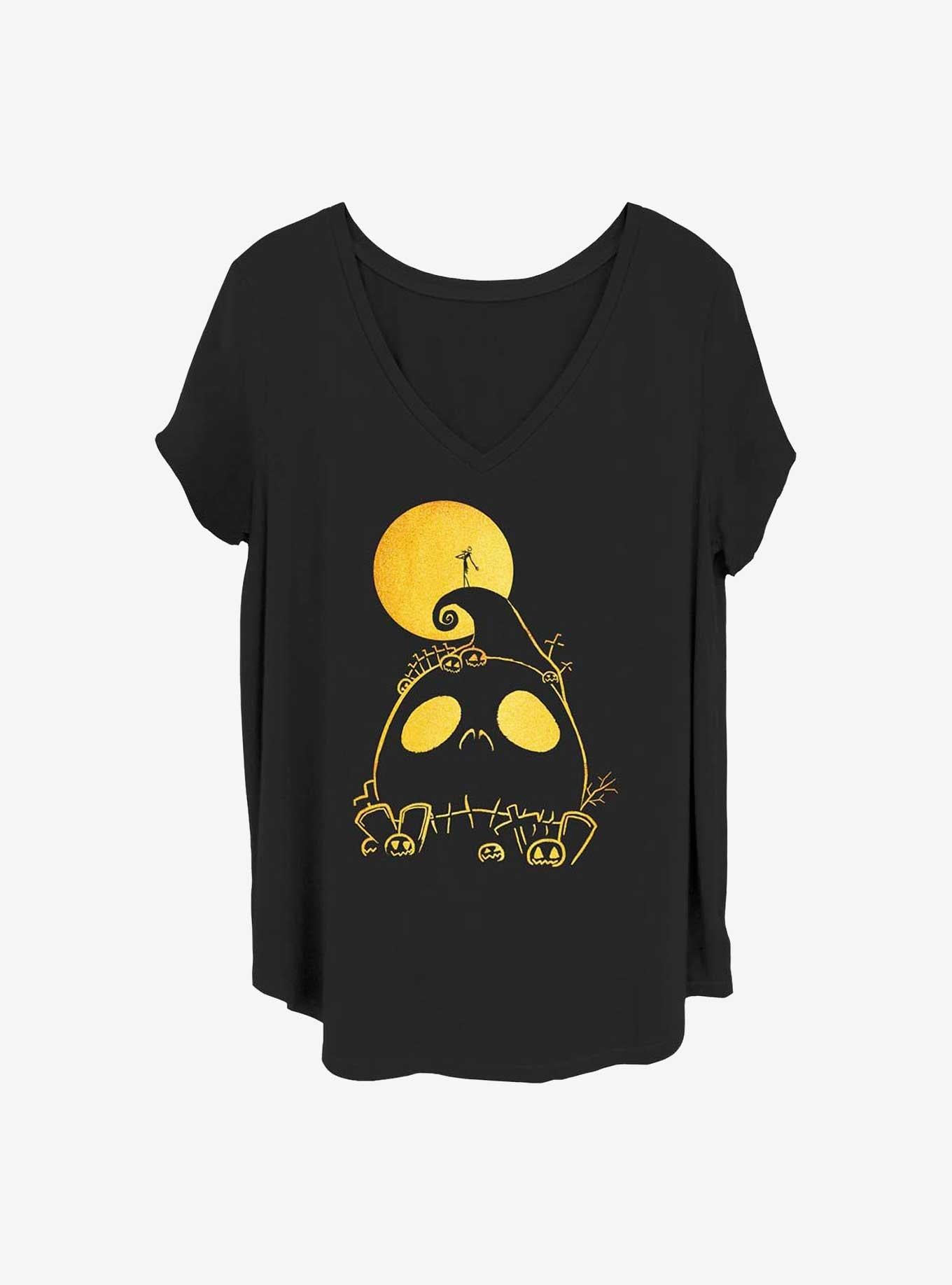 Disney The Nightmare Before Christmas Cemetery Girls T-Shirt Plus Size T-Shirt | Trending Design | Top Pick For Fans