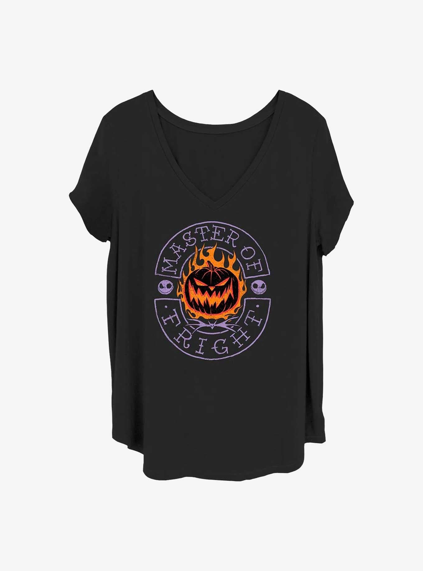 Disney The Nightmare Before Christmas Master Of Fright Girls T-shirt Plus Size | Trendy Graphic Tee | Casual Unisex T-shirt