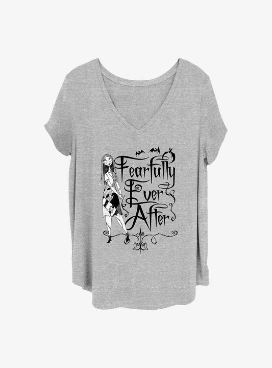 Disney The Nightmare Before Christmas Sally Fearfully Ever After Girls T-Shirt Plus Size T-Shirt | Exclusive Edition | Great Gift Idea
