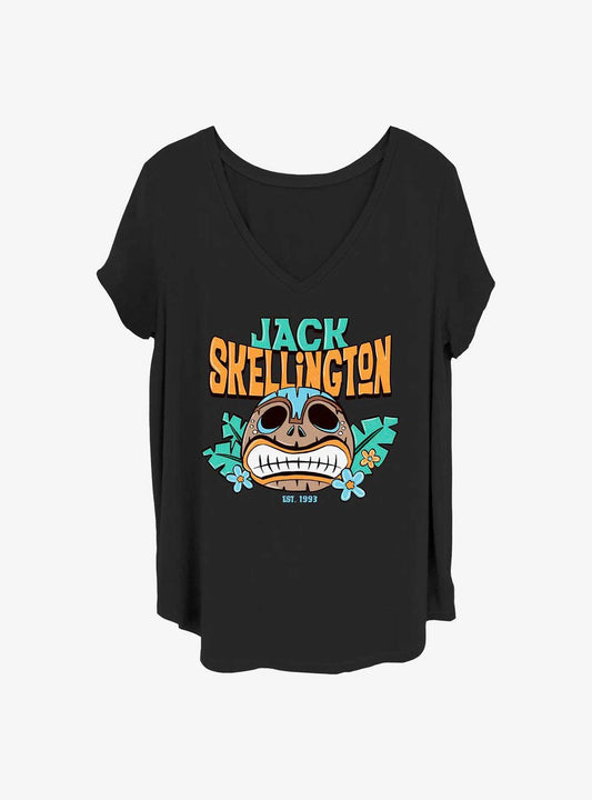 Disney The Nightmare Before Christmas Tiki Jack Girls T-Shirt Plus Size T-Shirt | Premium Graphic | Must-Have Style