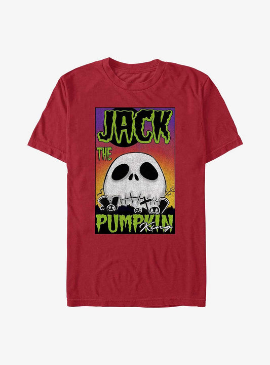 Disney The Nightmare Before Christmas Jack The Pumpkin King T-Shirt T-Shirt | High-Quality Print | High Demand Item