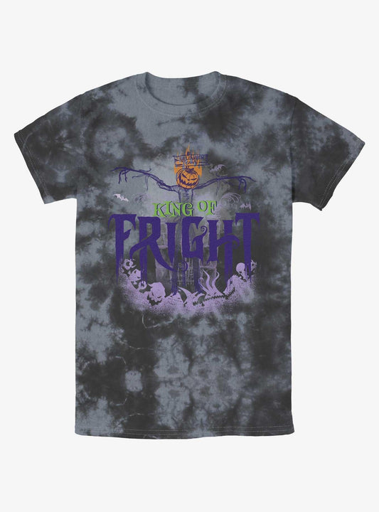 Disney The Nightmare Before Christmas King of Fright Tie-Dye T-Shirt T-Shirt | Aesthetic Graphic | Great Gift Idea