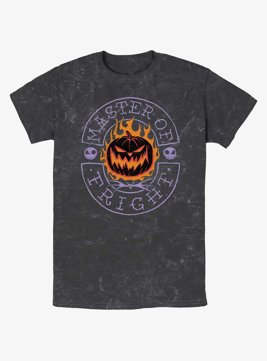 Disney The Nightmare Before Christmas Master of Fright Mineral Wash T-Shirt T-Shirt | Trending Design | Great Gift Idea