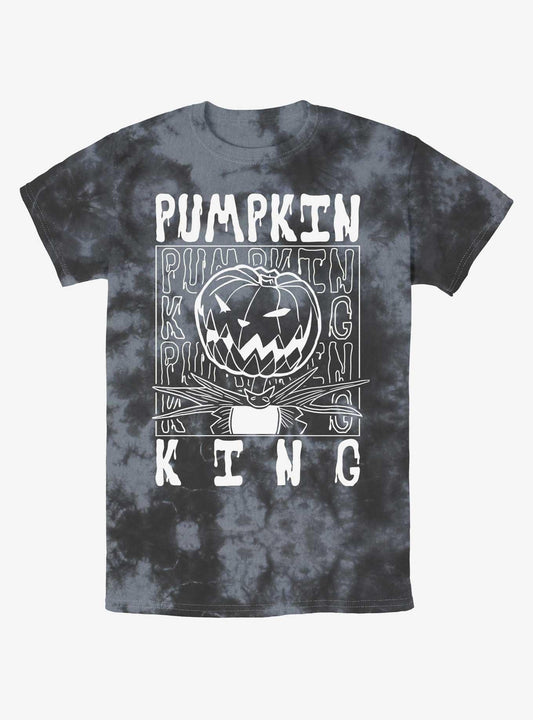 Disney The Nightmare Before Christmas Jack Pumpkin King Tie-Dye T-Shirt T-Shirt | High-Quality Print | Perfect For Daily Wear