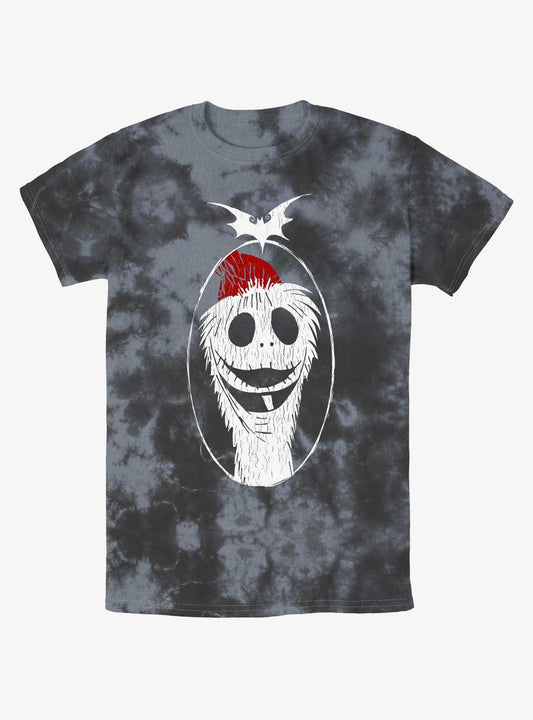 Disney The Nightmare Before Christmas Santa Jack Tie-Dye T-Shirt T-Shirt | Best-Selling Artwork | Trending Now