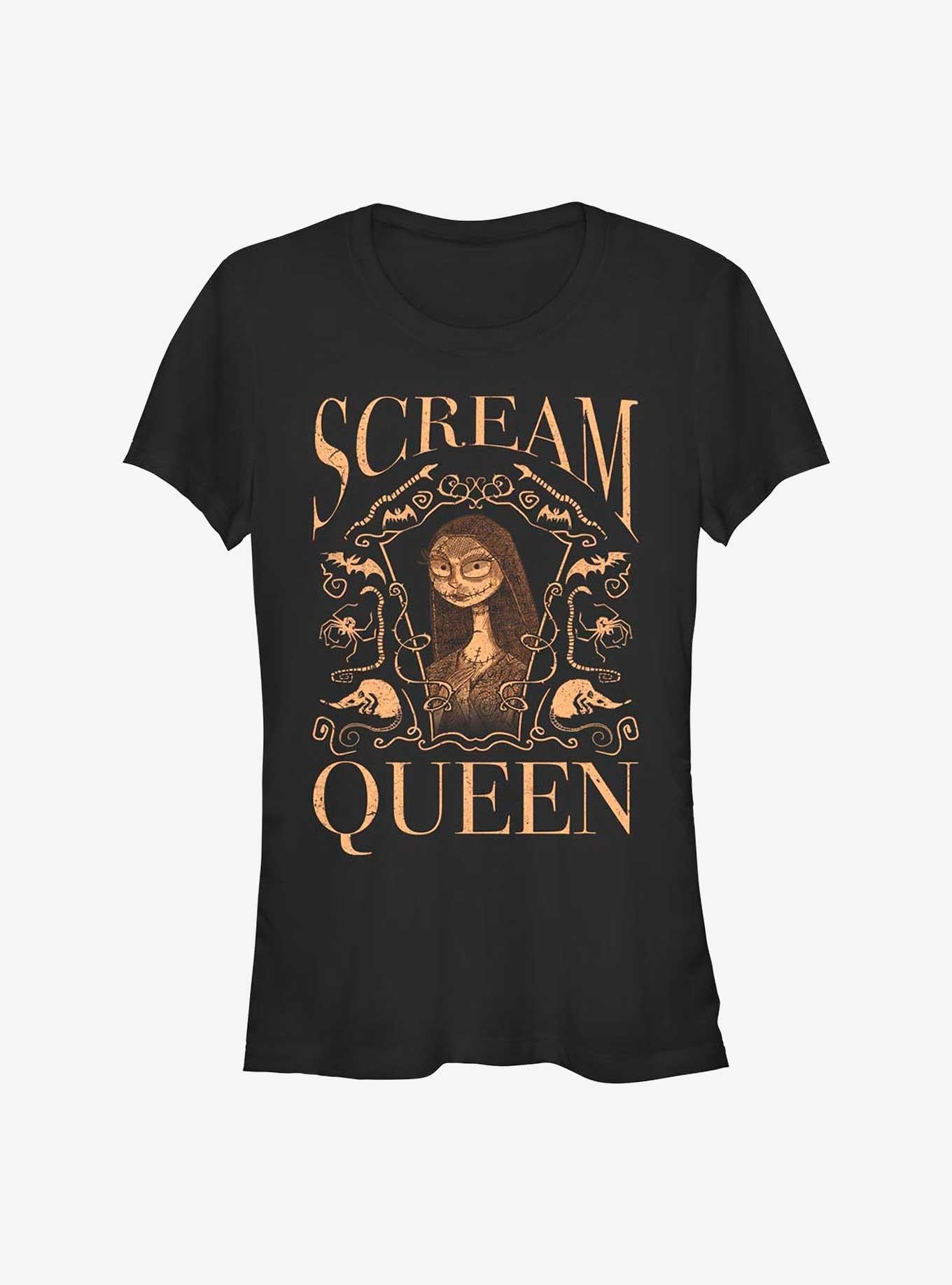 Disney The Nightmare Before Christmas Sally Scream Queen Girls T-Shirt T-Shirt | Trending Design | High Demand Item