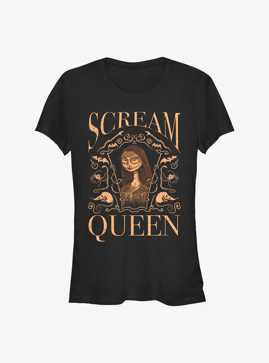 Disney The Nightmare Before Christmas Sally Scream Queen Girls T-Shirt T-Shirt | Trending Design | High Demand Item