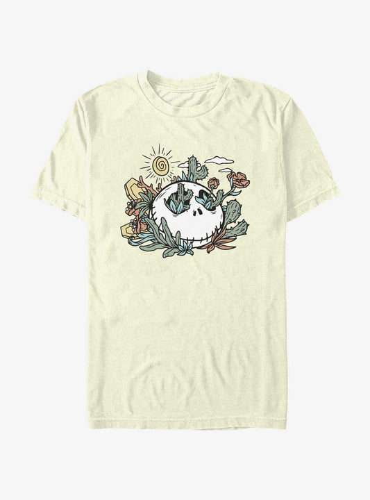 Disney The Nightmare Before Christmas Cactus Jack Skull T-Shirt T-Shirt | Aesthetic Graphic | Perfect For Daily Wear