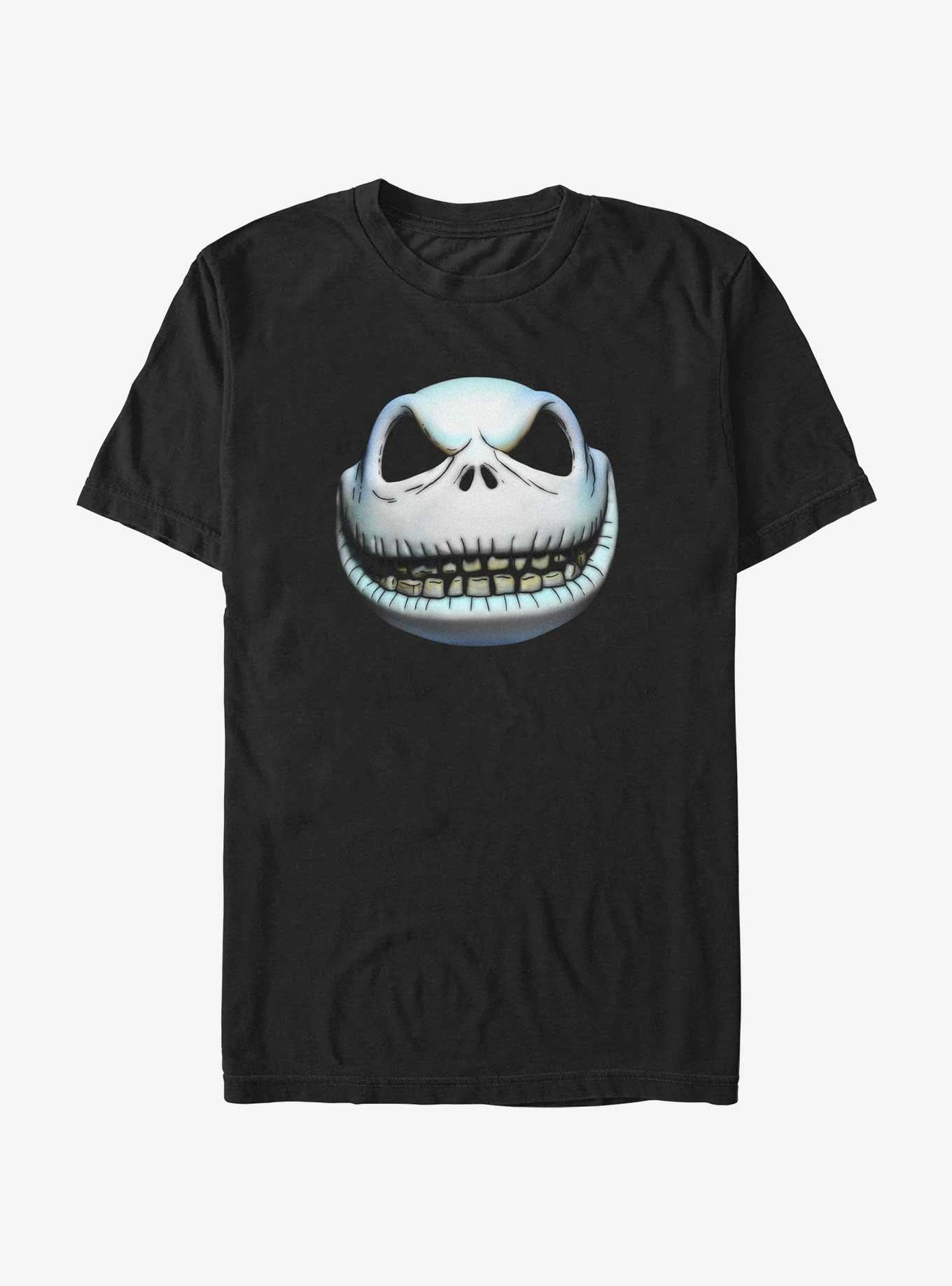 Disney The Nightmare Before Christmas Jack Creepy Grin T-Shirt T-Shirt | Aesthetic Graphic | Great Gift Idea